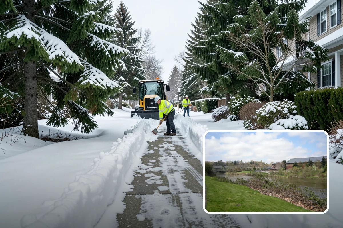 Asphalt Driveway Deicing in Tukwila, King County, WA - Breaks the black ice that forms on asphalt after sunset