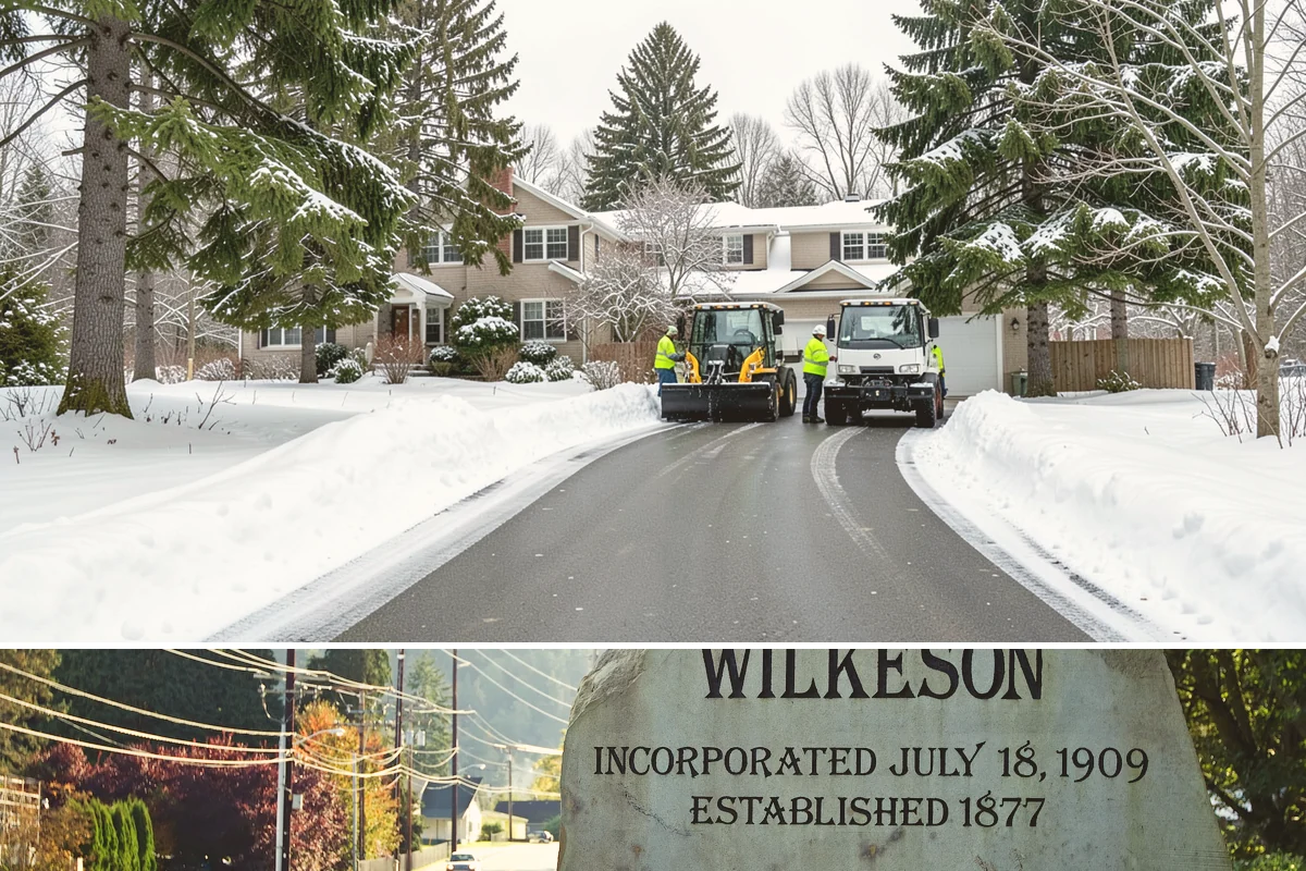 Asphalt Driveway Deicing in Wilkeson, Pierce County, WA - Treat asphalt driveways during clear, cold nights after a thaw, the classic refreeze setup in the lowlands from December through...