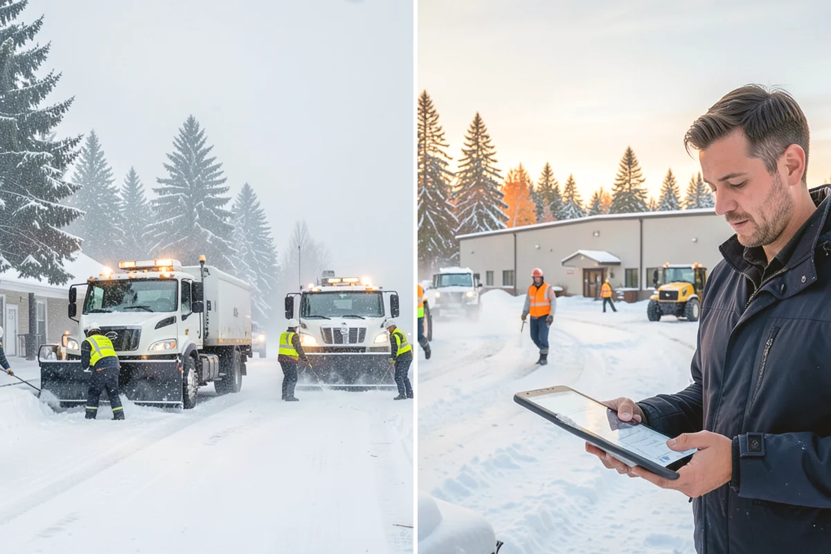 Asphalt Driveway Snow Removal in Anacortes, Skagit County, WA - We clear snow down to the asphalt