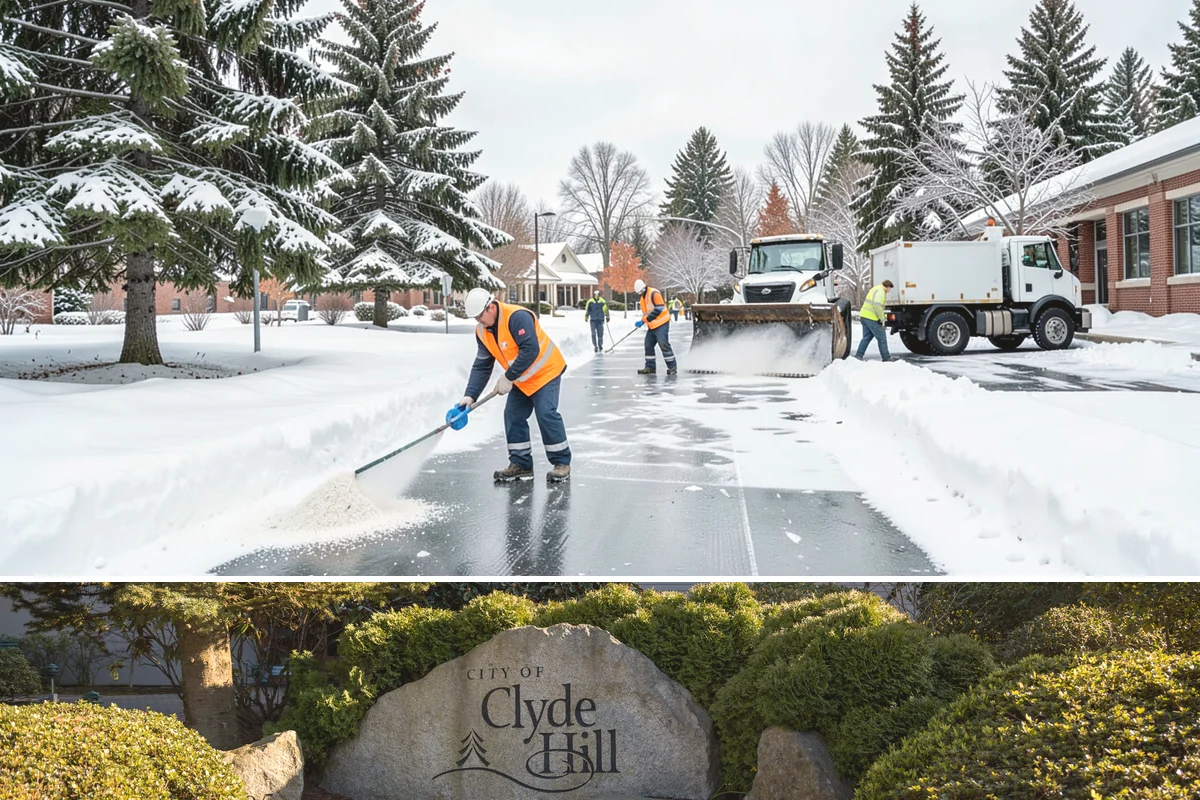 Asphalt Driveway Snow Removal in Clyde Hill, King County, WA - Asphalt driveway service is most needed during the icy nights of midwinter.
