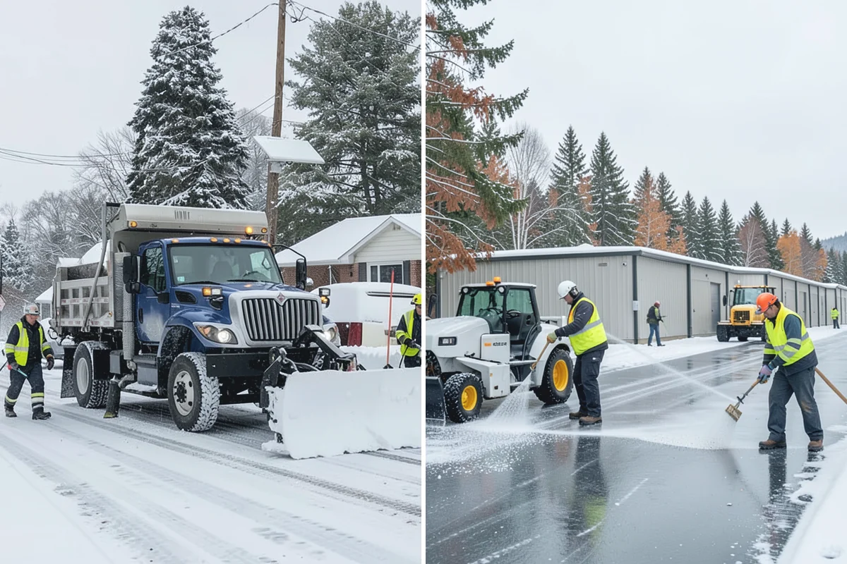 Asphalt Driveway Snow Removal in Coupeville, Island County, WA - We clear snow down to the asphalt