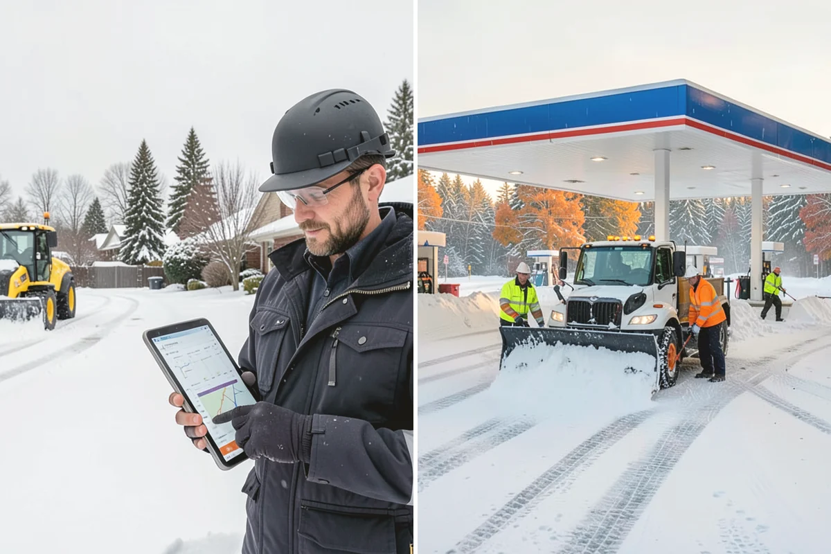 Asphalt Driveway Snow Removal in Covington, King County, WA - We clear snow down to the asphalt