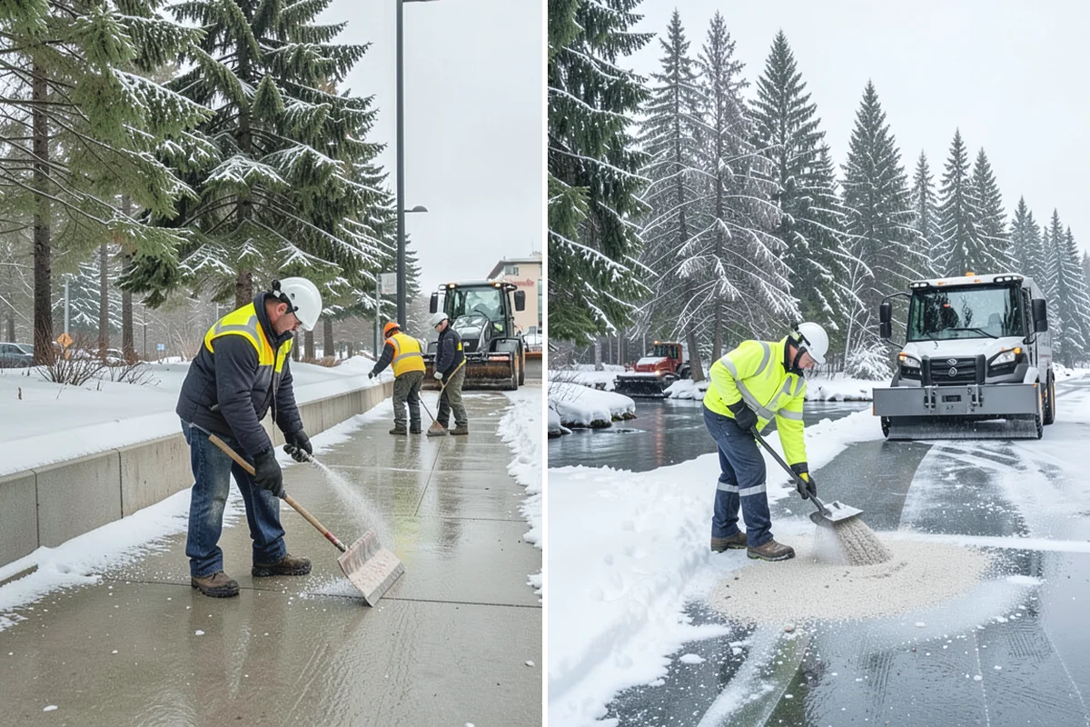 Asphalt Driveway Snow Removal in Darrington, Snohomish County, WA - We clear snow down to the asphalt