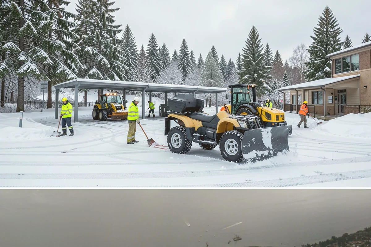 Asphalt Driveway Snow Removal in Des Moines, King County, WA - Asphalt driveway service is most needed during the icy nights of midwinter.
