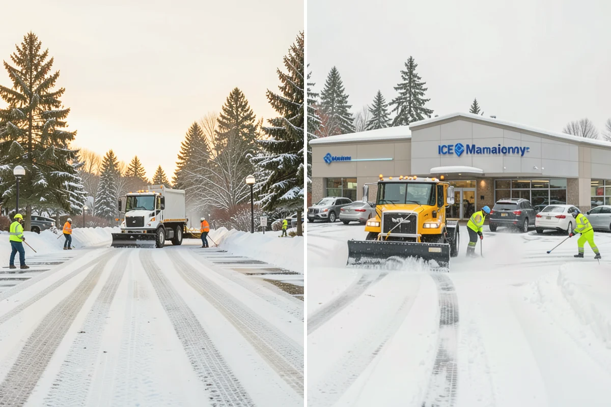 Asphalt Driveway Snow Removal in Eatonville, Pierce County, WA - We clear snow down to the asphalt