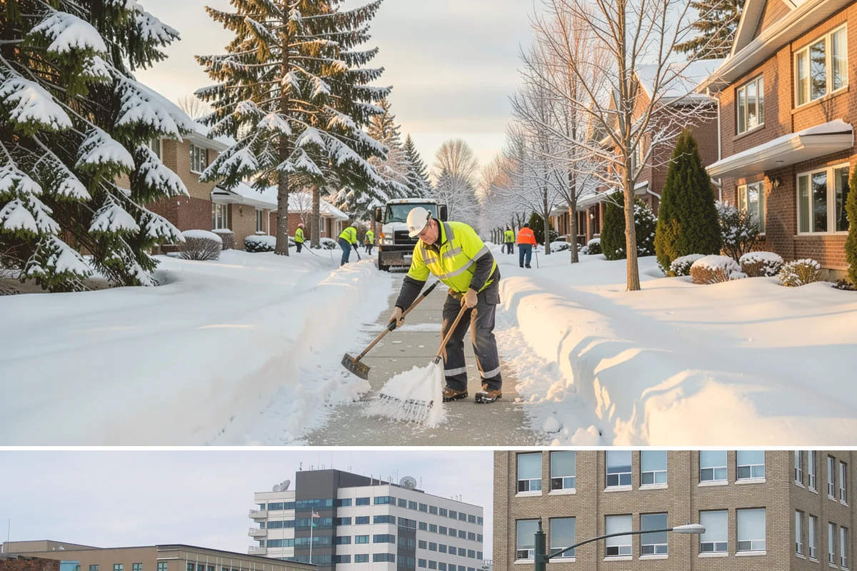 Asphalt Driveway Snow Removal in Everett, Snohomish County, WA - Asphalt driveway service is most needed during the icy nights of midwinter.