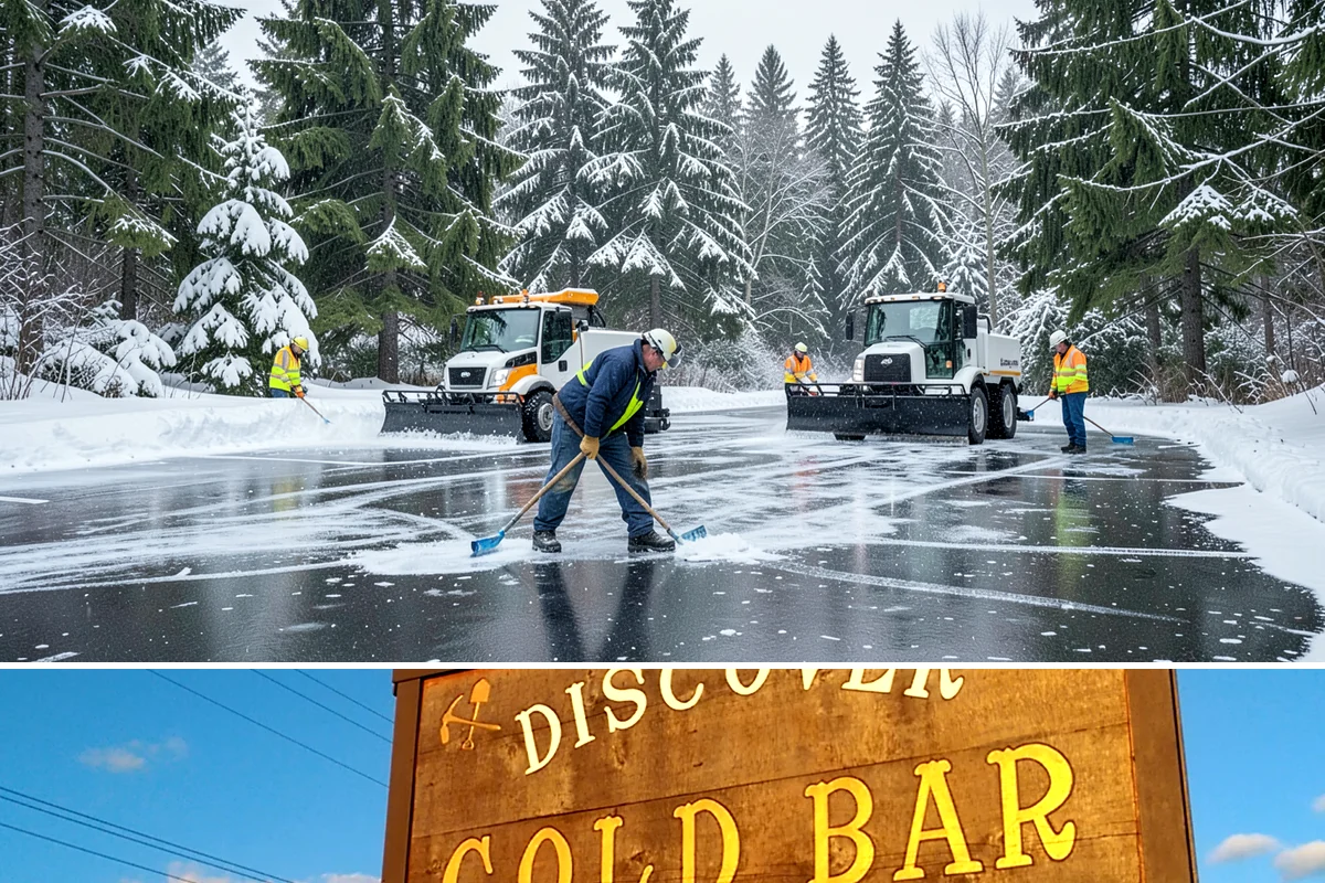 Asphalt Driveway Snow Removal in Gold Bar, Snohomish County, WA - Asphalt driveway service is most needed during the icy nights of midwinter.