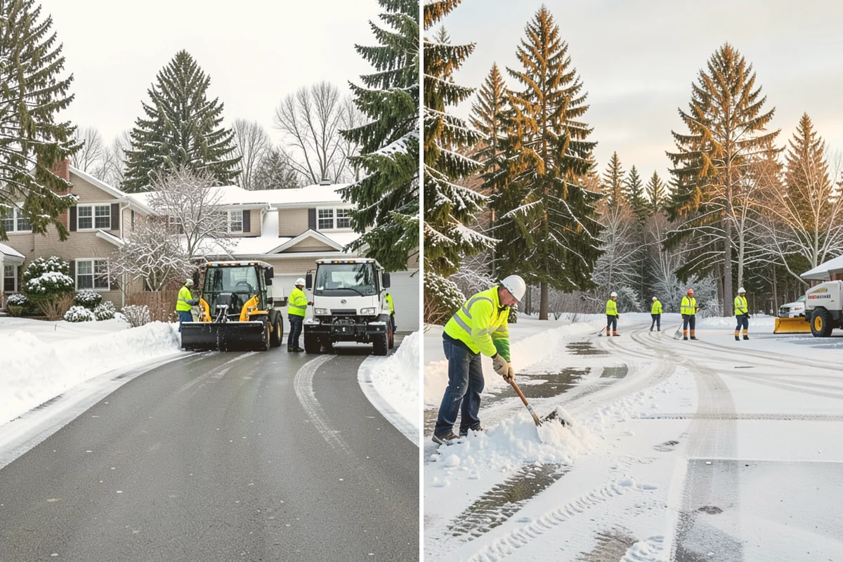 Asphalt Driveway Snow Removal in Index, Snohomish County, WA - We clear snow down to the asphalt