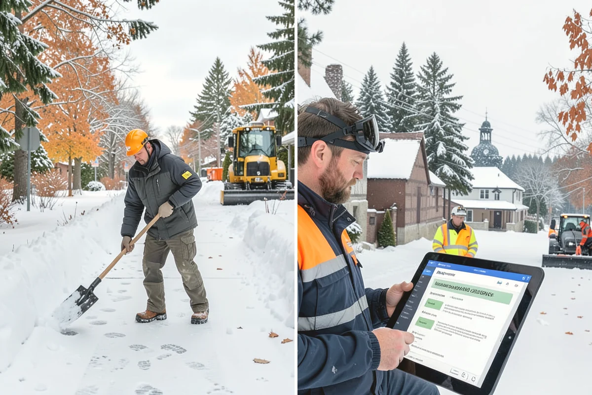 Asphalt Driveway Snow Removal in La Conner, Skagit County, WA - We clear snow down to the asphalt