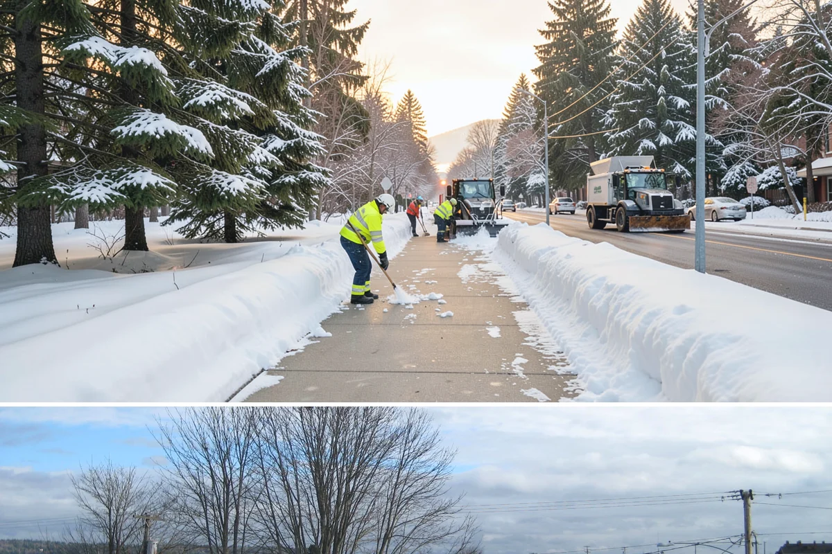 Asphalt Driveway Snow Removal in Langley, Island County, WA - Asphalt driveway service is most needed during the icy nights of midwinter.