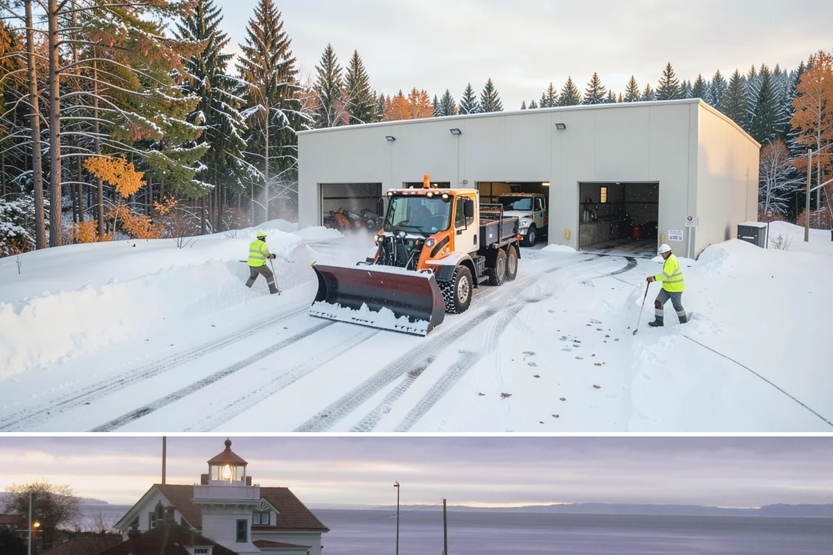 Asphalt Driveway Snow Removal in Mukilteo, Snohomish County, WA - Asphalt driveway service is most needed during the icy nights of midwinter.