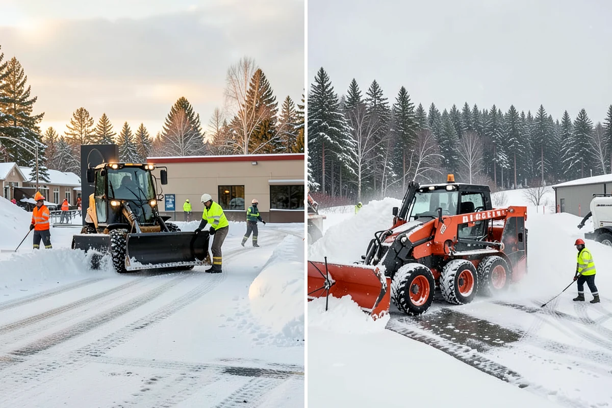 Asphalt Driveway Snow Removal in Normandy Park, King County, WA - We clear snow down to the asphalt