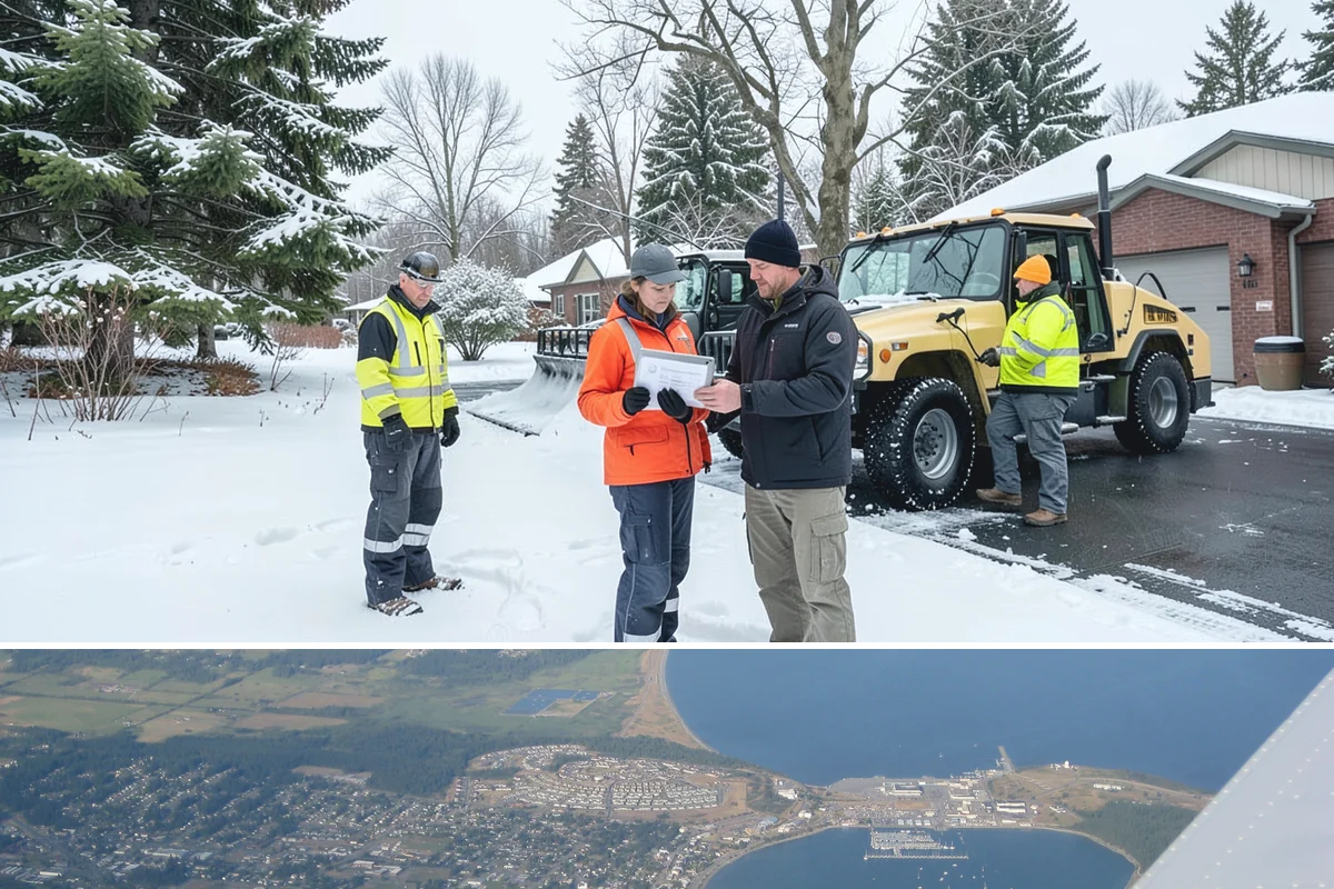 Asphalt Driveway Snow Removal in Oak Harbor, Island County, WA - Asphalt driveway service is most needed during the icy nights of midwinter.
