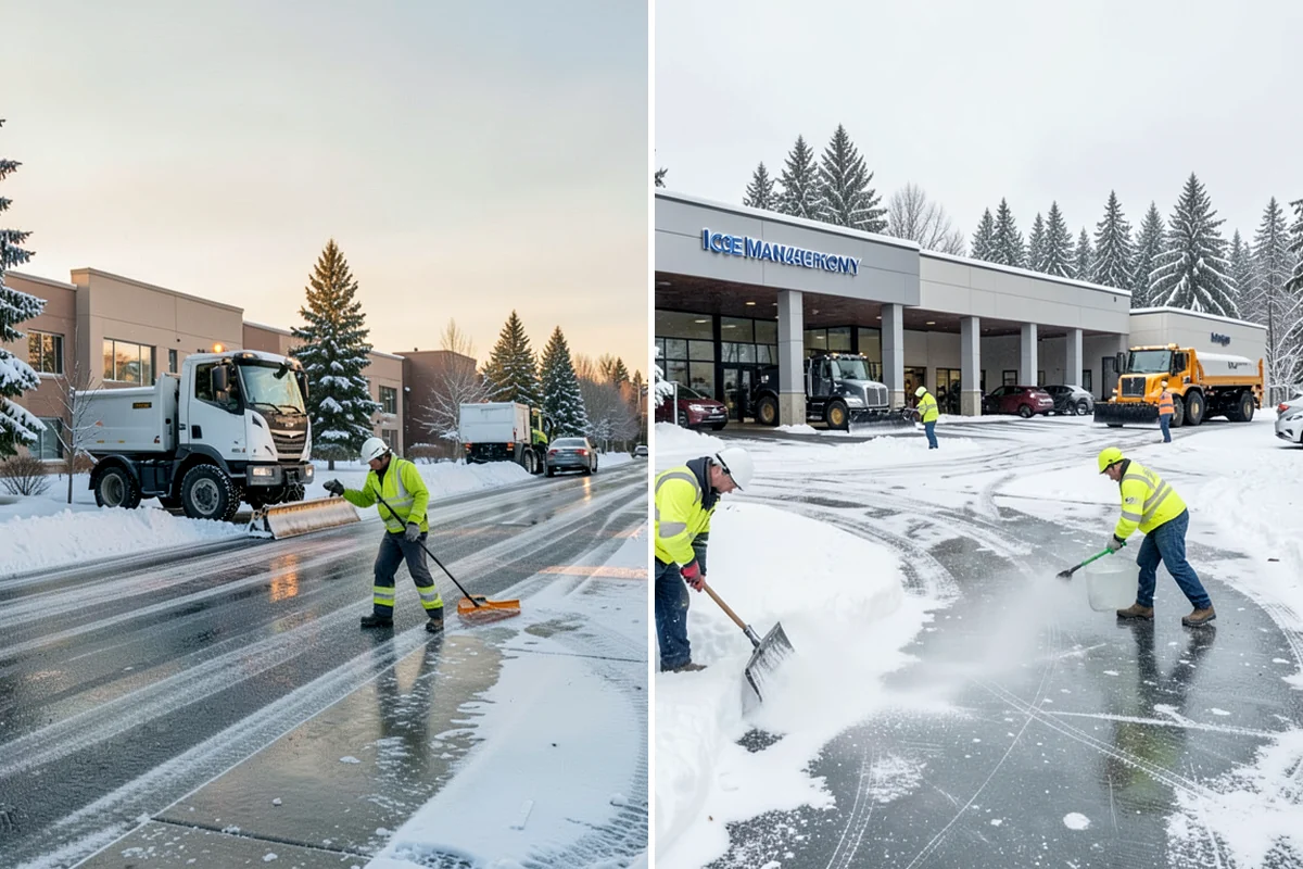 Asphalt Driveway Snow Removal in Sedro-Woolley, Skagit County, WA - We clear snow down to the asphalt