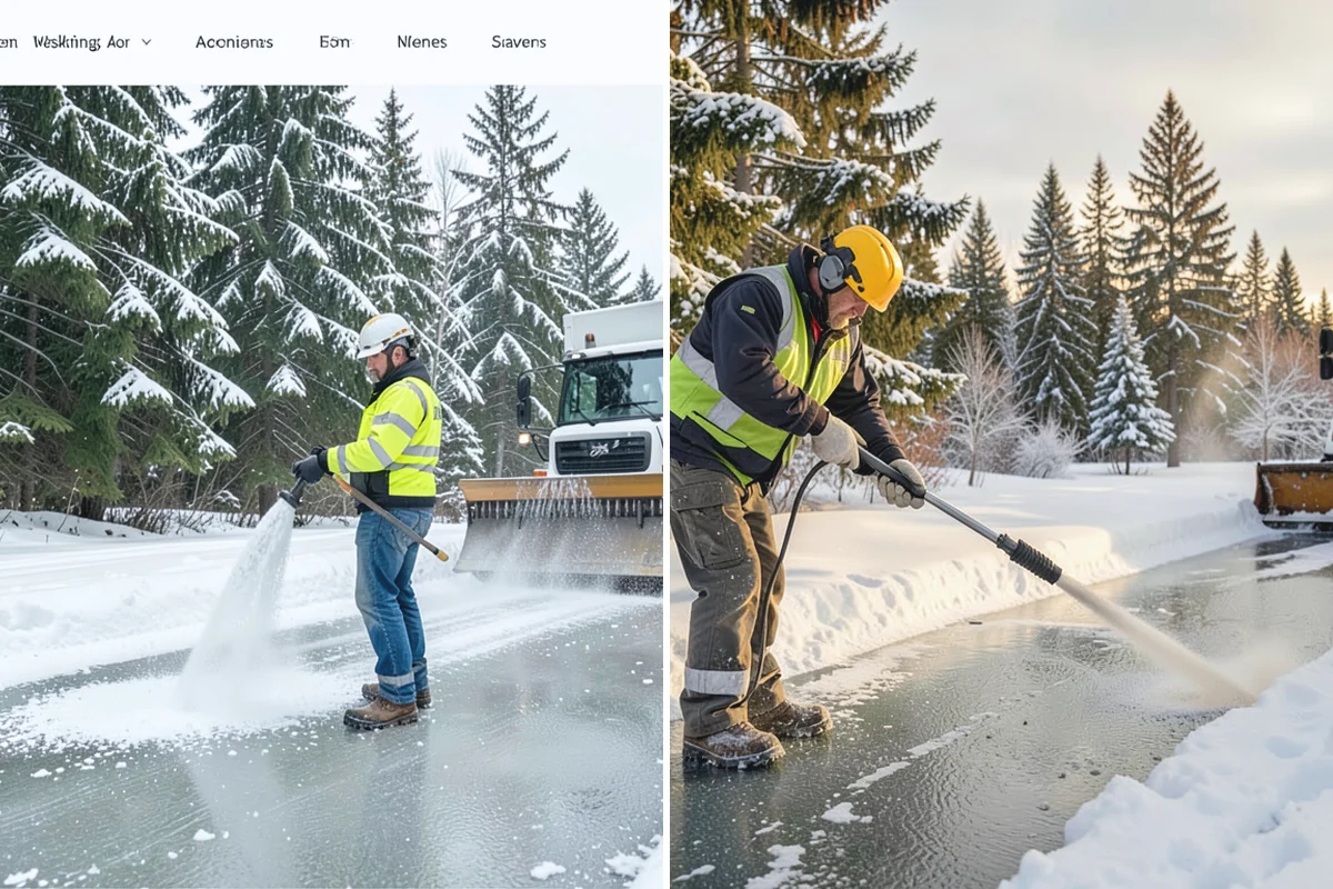 Asphalt Driveway Snow Removal in Skykomish, King County, WA - We clear snow down to the asphalt