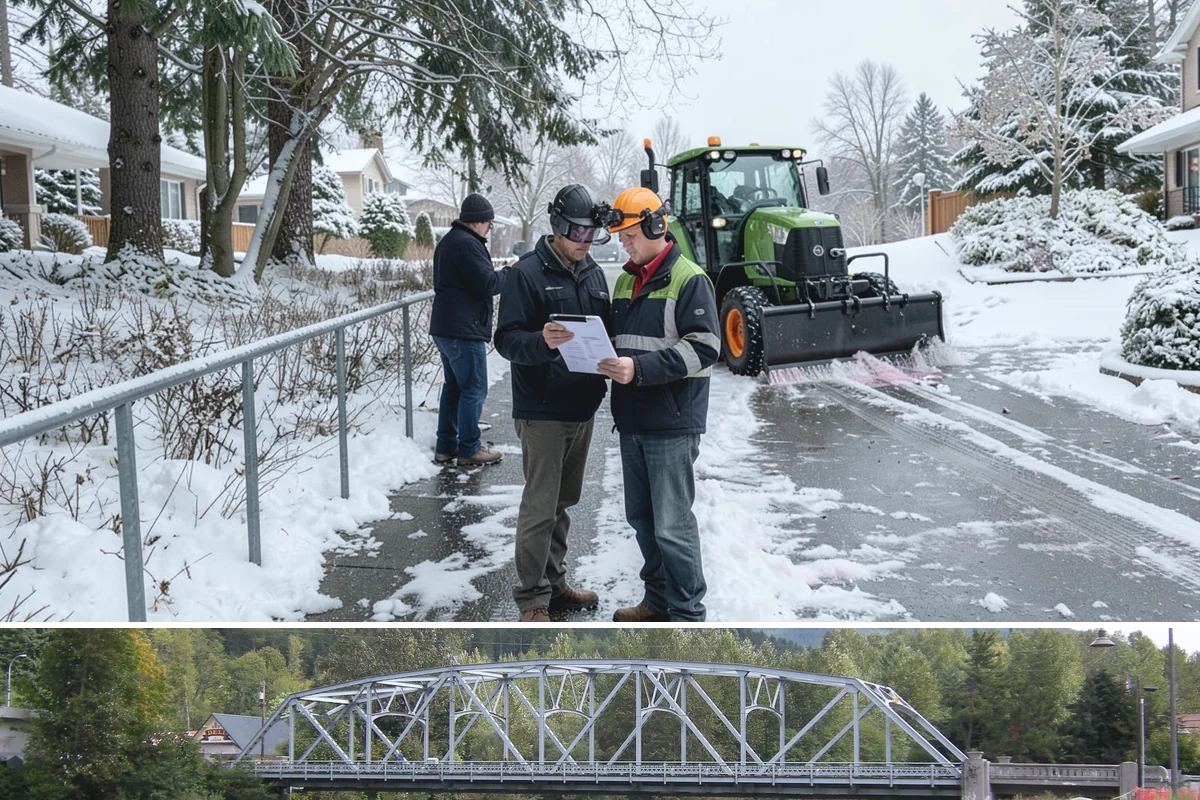 Asphalt Driveway Snow Removal in Skykomish, King County, WA - Asphalt driveway service is most needed during the icy nights of midwinter.