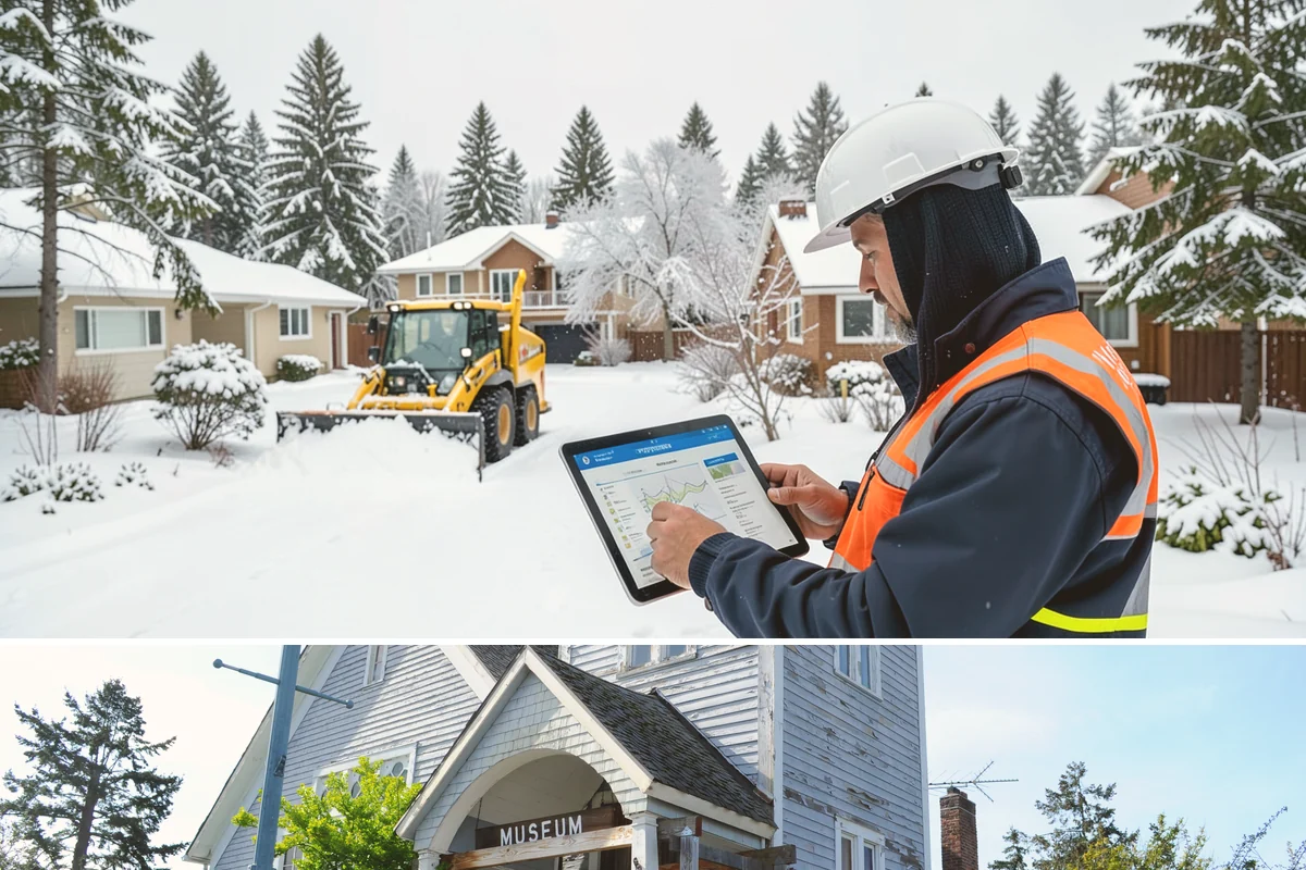 Asphalt Driveway Snow Removal in Steilacoom, Pierce County, WA - Asphalt driveway service is most needed during the icy nights of midwinter.