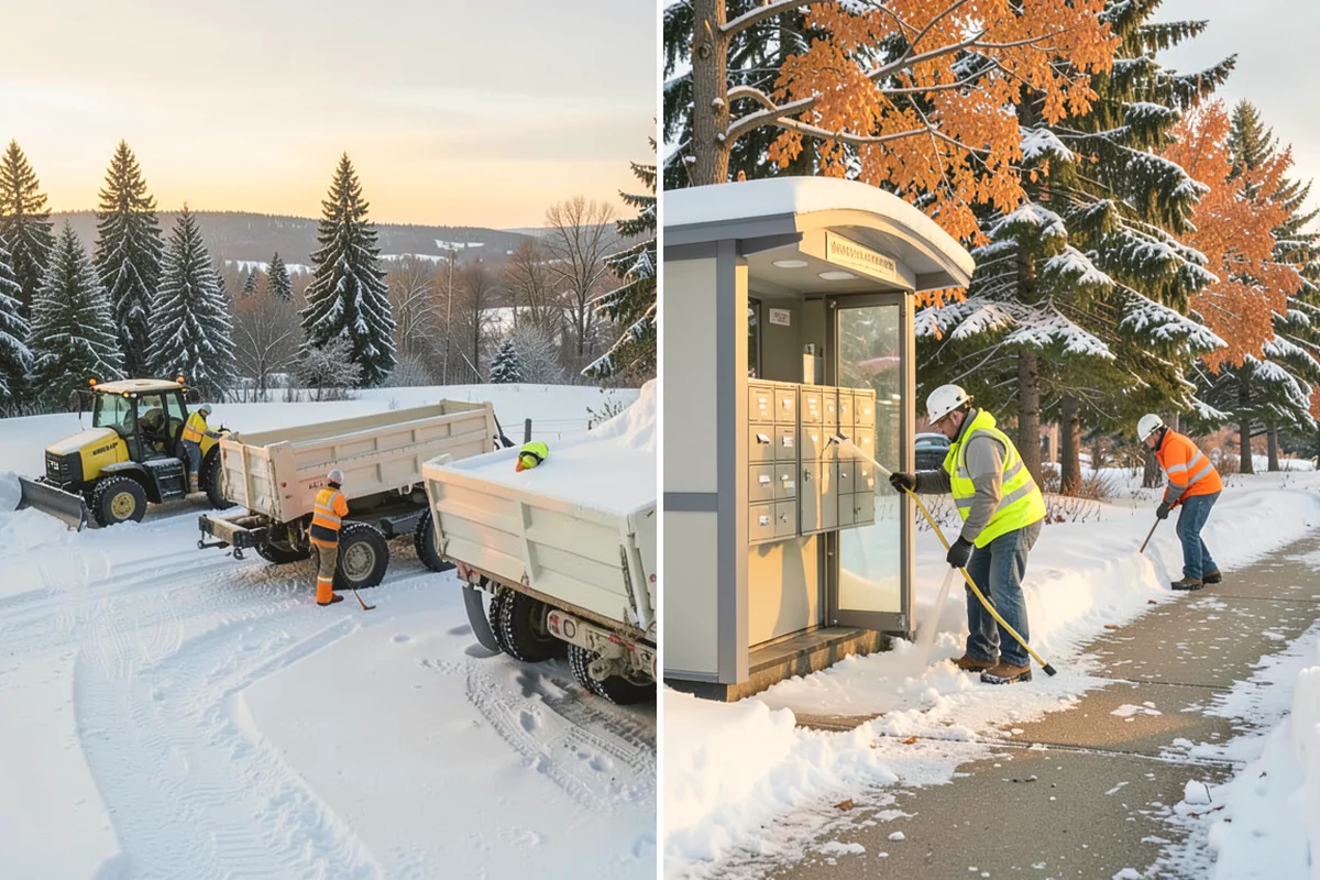 Asphalt Driveway Snow Removal in Tukwila, King County, WA - We clear snow down to the asphalt