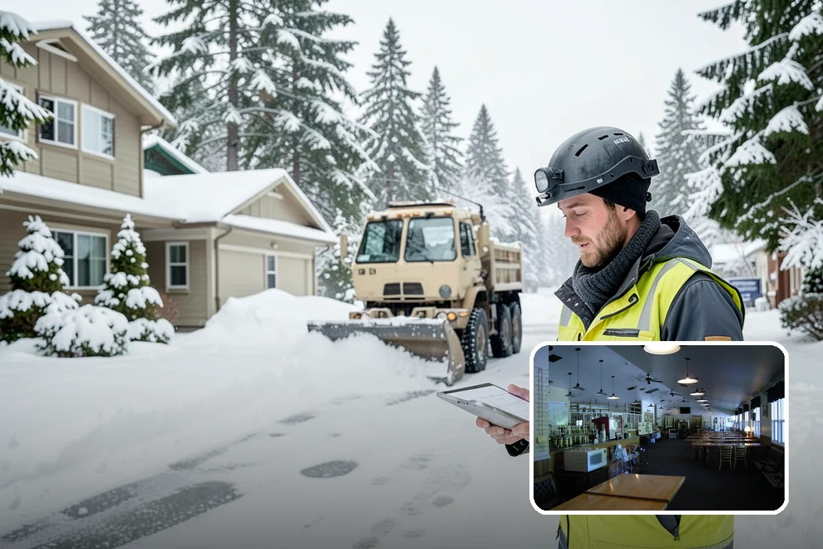 Assisted Living Snow Removal in Black Diamond, King County, WA - Safe surfaces for residents and staff