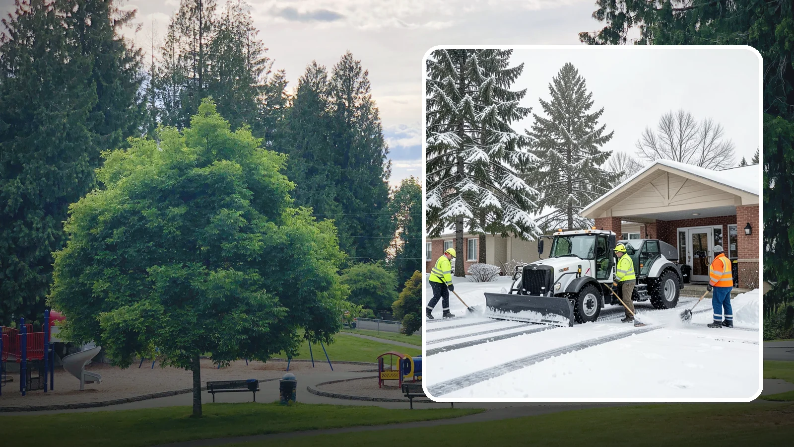 Assisted Living Snow Removal in Bonney Lake, Pierce County, WA - We keep assisted living facilities clear so residents, staff, and medical vehicles move safely in any weather.