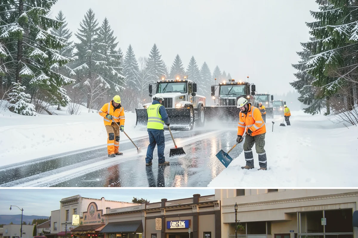 Assisted Living Snow Removal in Burlington, Skagit County, WA - Assisted living coverage is essential throughout winter, especially during snow events from December through February.
