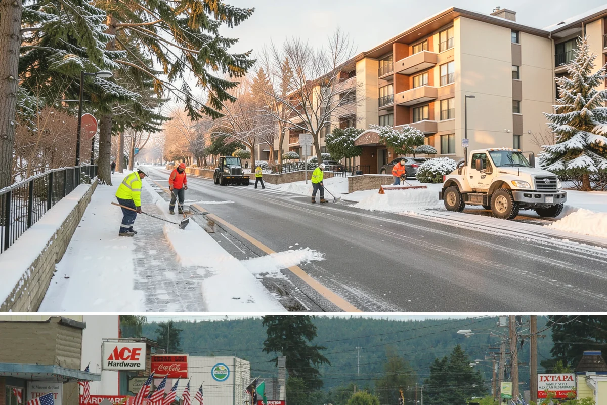 Assisted Living Snow Removal in Carnation, King County, WA - Assisted living coverage is essential throughout winter, especially during snow events from December through February.