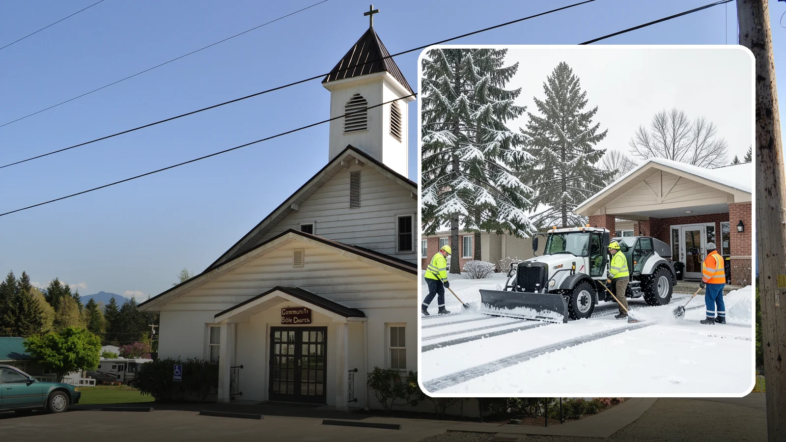 Assisted Living Snow Removal in Concrete, Skagit County, WA - We keep assisted living facilities clear so residents, staff, and medical vehicles move safely in any weather.