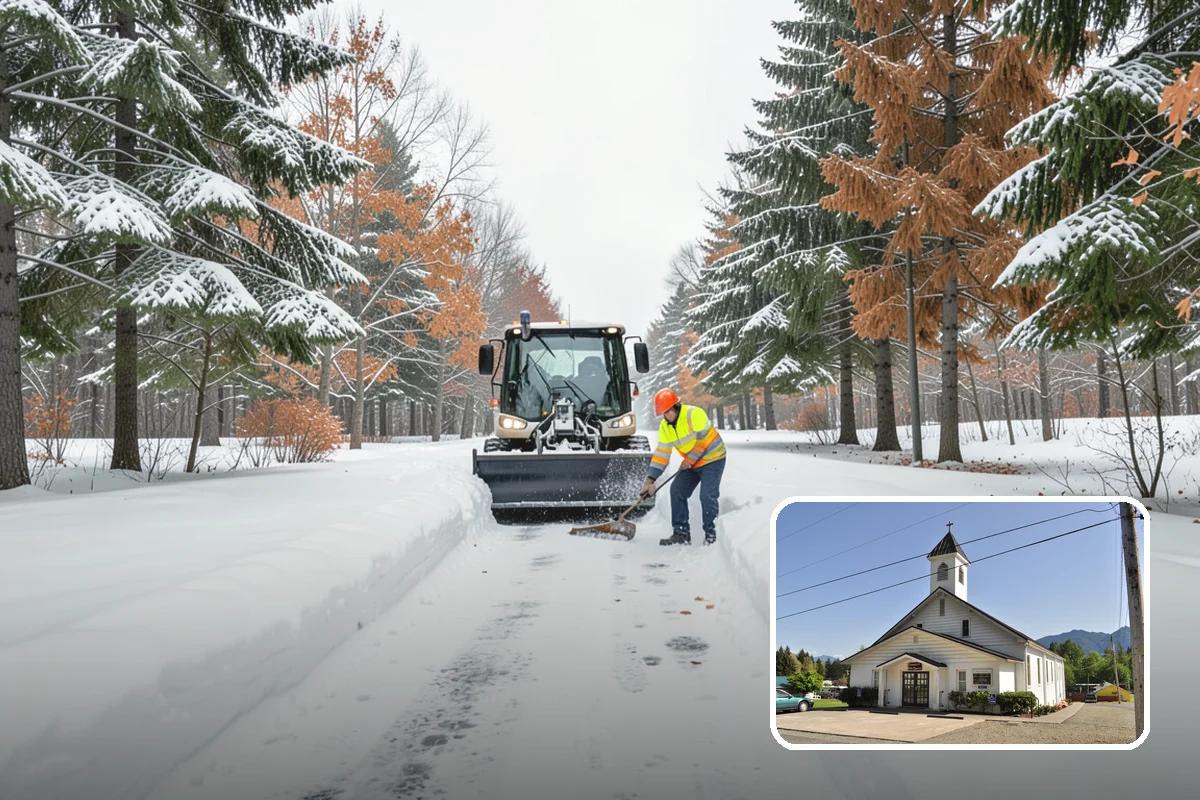Assisted Living Snow Removal in Concrete, Skagit County, WA - Safe surfaces for residents and staff