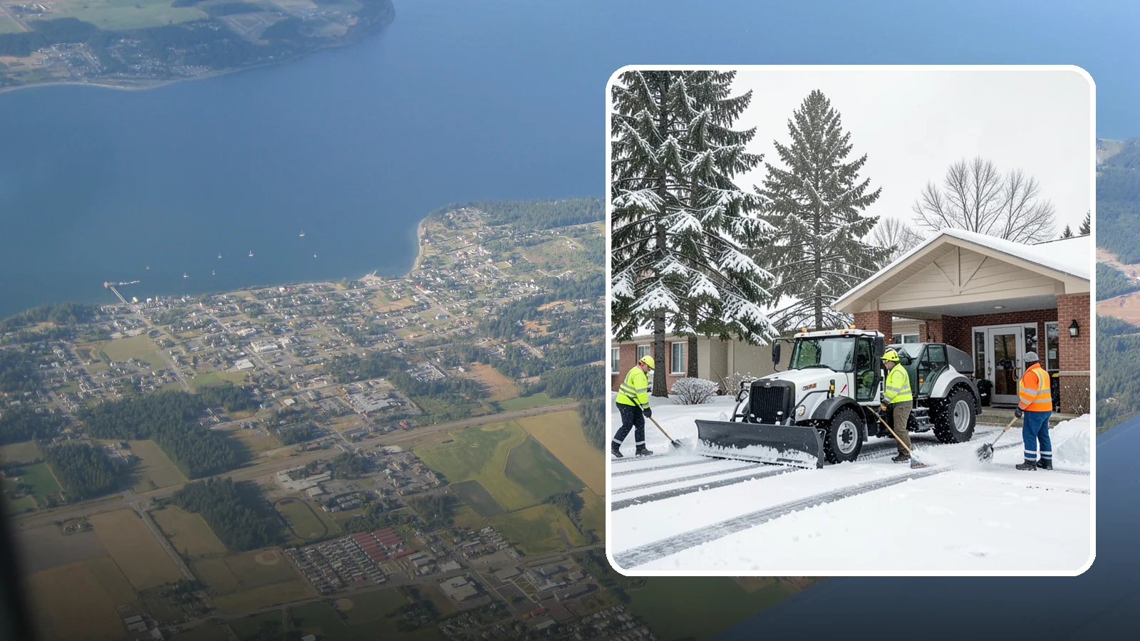 Assisted Living Snow Removal in Coupeville, Island County, WA - We keep assisted living facilities clear so residents, staff, and medical vehicles move safely in any weather.