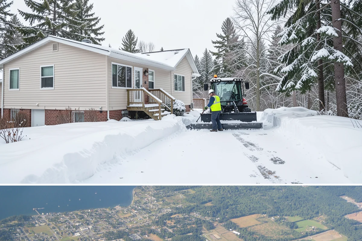 Assisted Living Snow Removal in Coupeville, Island County, WA - Assisted living coverage is essential throughout winter, especially during snow events from December through February.