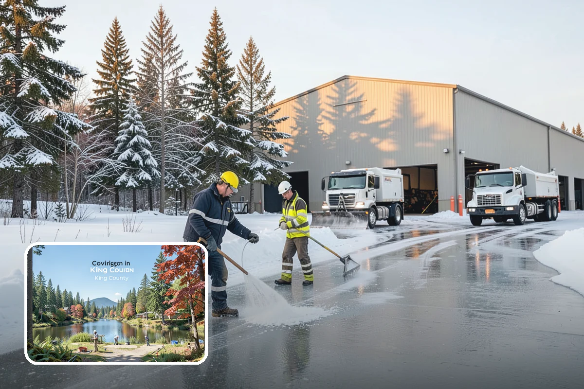 Assisted Living Snow Removal in Covington, King County, WA - Safe surfaces for residents and staff