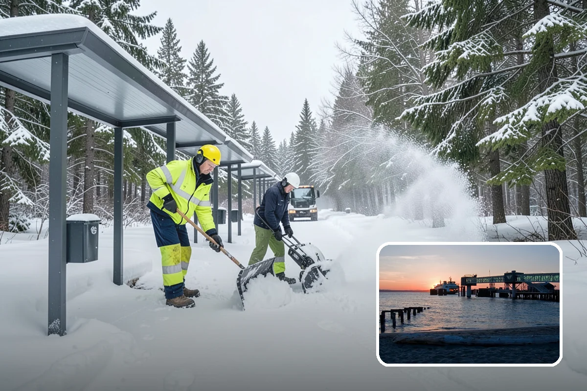 Assisted Living Snow Removal in Edmonds, Snohomish County, WA - Safe surfaces for residents and staff
