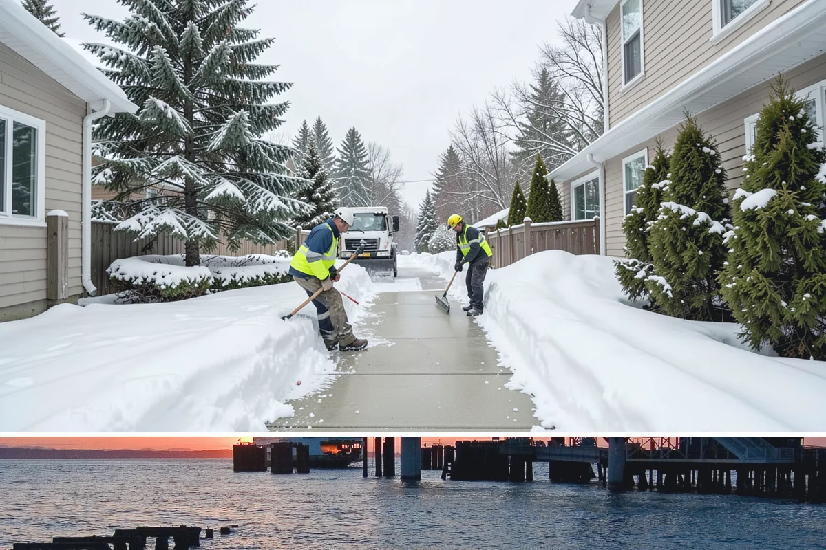 Assisted Living Snow Removal in Edmonds, Snohomish County, WA - Assisted living coverage is essential throughout winter, especially during snow events from December through February.