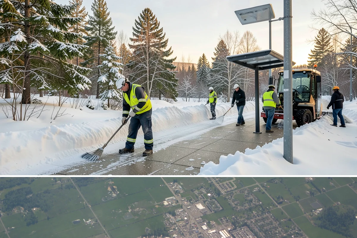 Assisted Living Snow Removal in Enumclaw, King County, WA - Assisted living coverage is essential throughout winter, especially during snow events from December through February.