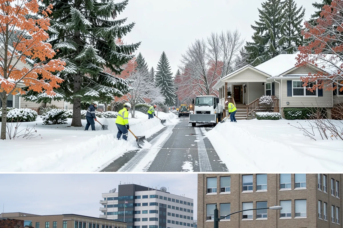 Assisted Living Snow Removal in Everett, Snohomish County, WA - Assisted living coverage is essential throughout winter, especially during snow events from December through February.