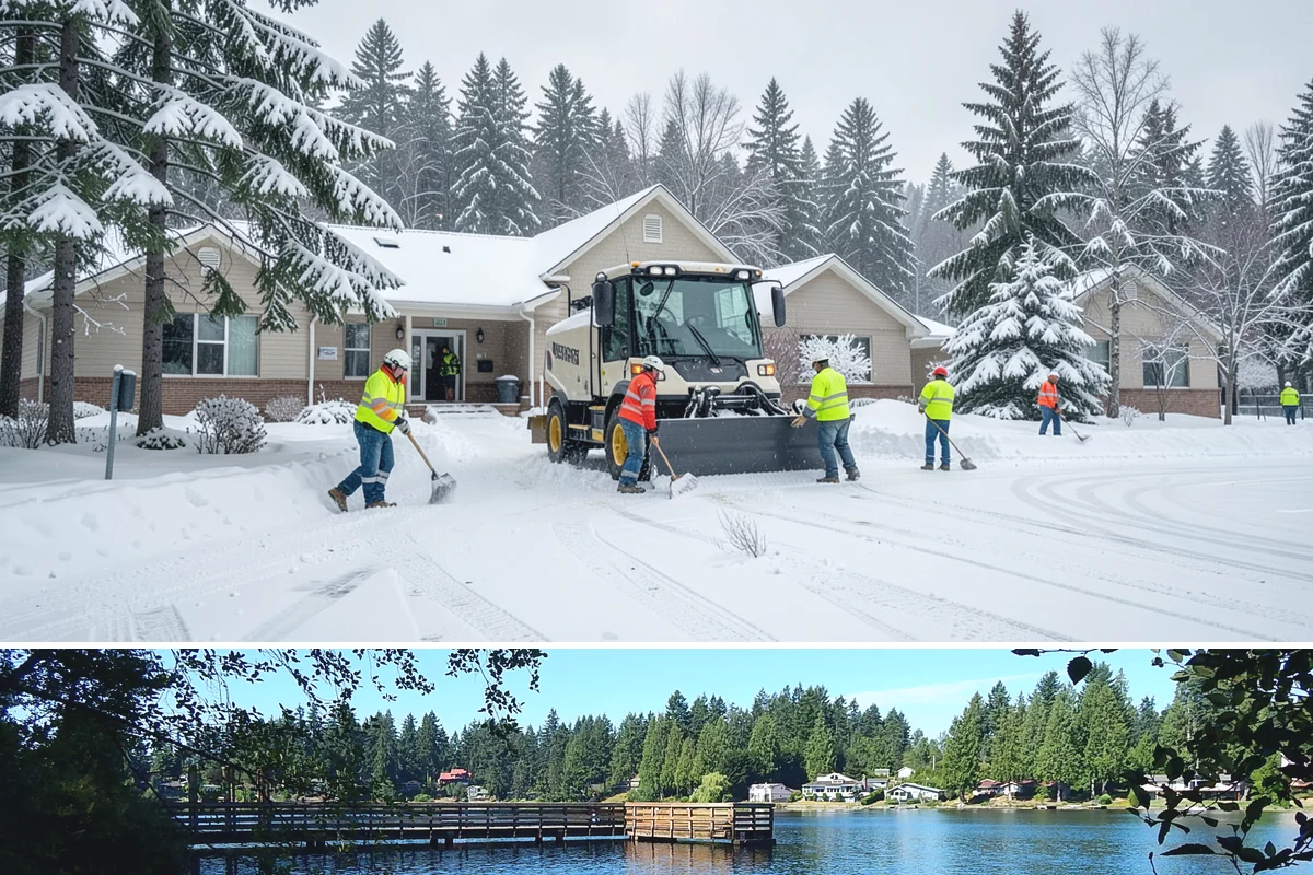 Assisted Living Snow Removal in Federal Way, King County, WA - Assisted living coverage is essential throughout winter, especially during snow events from December through February.
