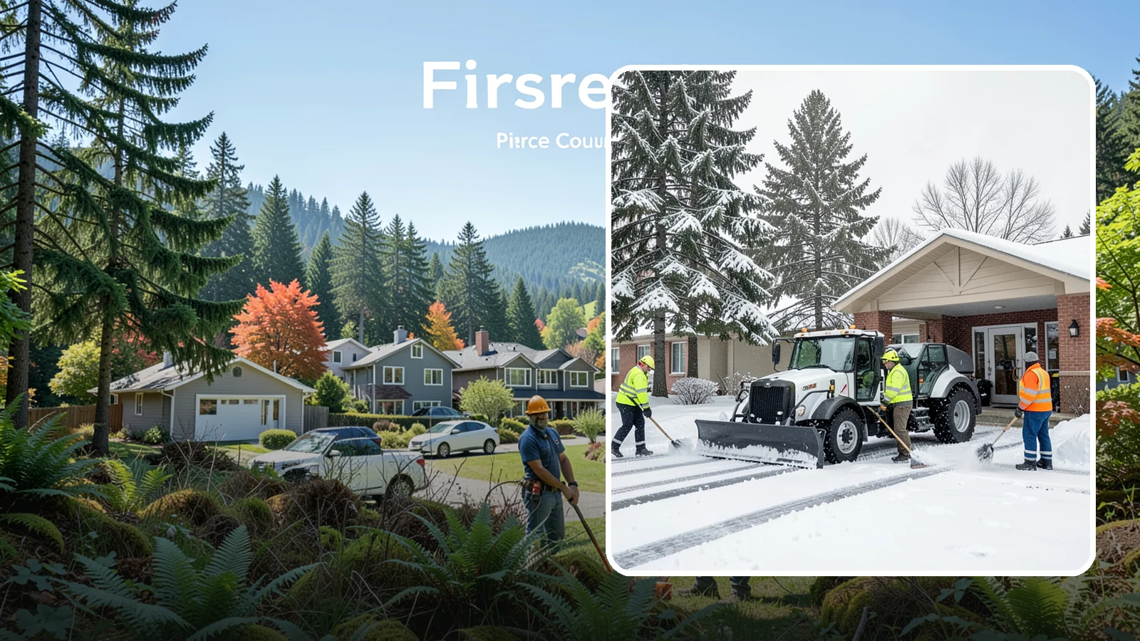 Assisted Living Snow Removal in Fircrest, Pierce County, WA - We keep assisted living facilities clear so residents, staff, and medical vehicles move safely in any weather.
