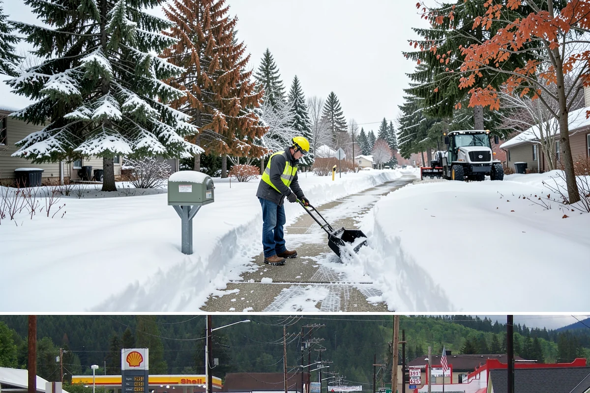 Assisted Living Snow Removal in Granite Falls, Snohomish County, WA - Assisted living coverage is essential throughout winter, especially during snow events from December through February.