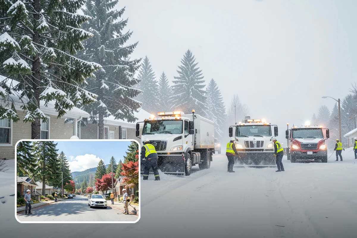 Assisted Living Snow Removal in Hunts Point, King County, WA - Safe surfaces for residents and staff