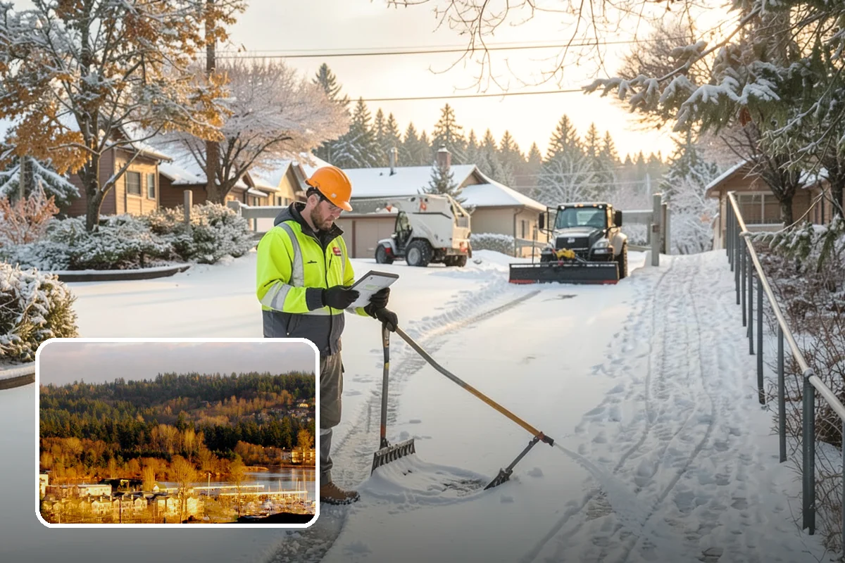 Assisted Living Snow Removal in Kenmore, King County, WA - Safe surfaces for residents and staff