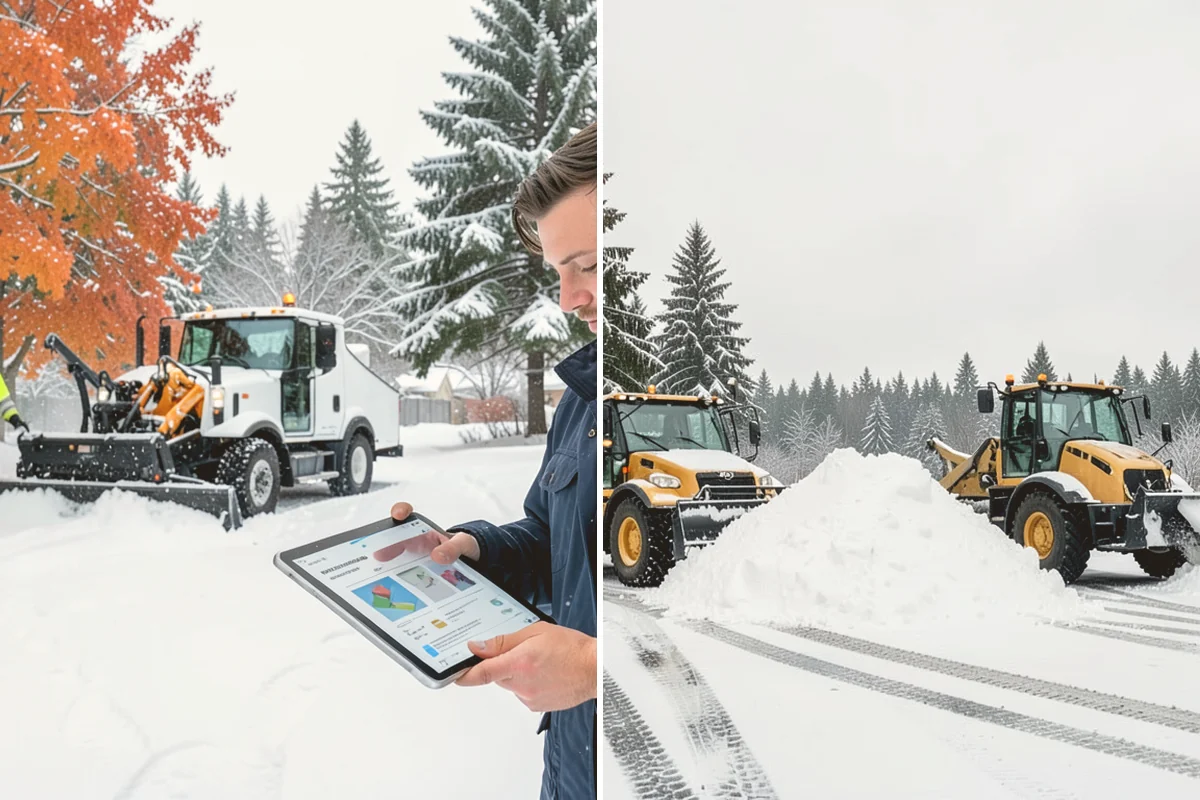 Assisted Living Snow Removal in Kent, King County, WA - Map resident paths, entries, ramps, and vehicle routes
