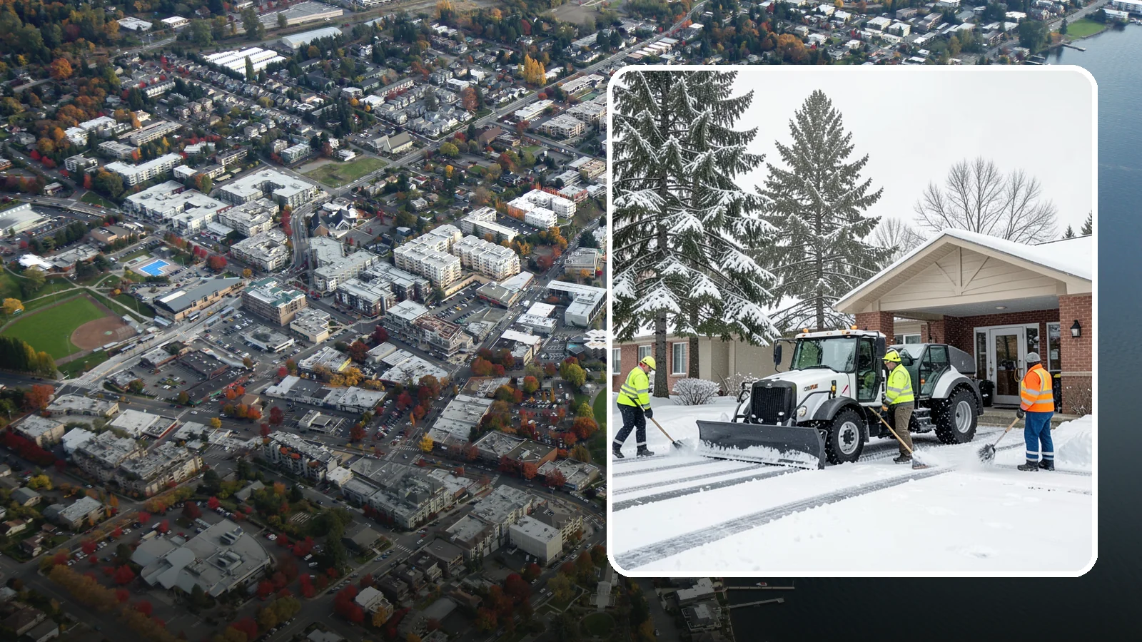 Assisted Living Snow Removal in Kirkland, King County, WA - We keep assisted living facilities clear so residents, staff, and medical vehicles move safely in any weather.