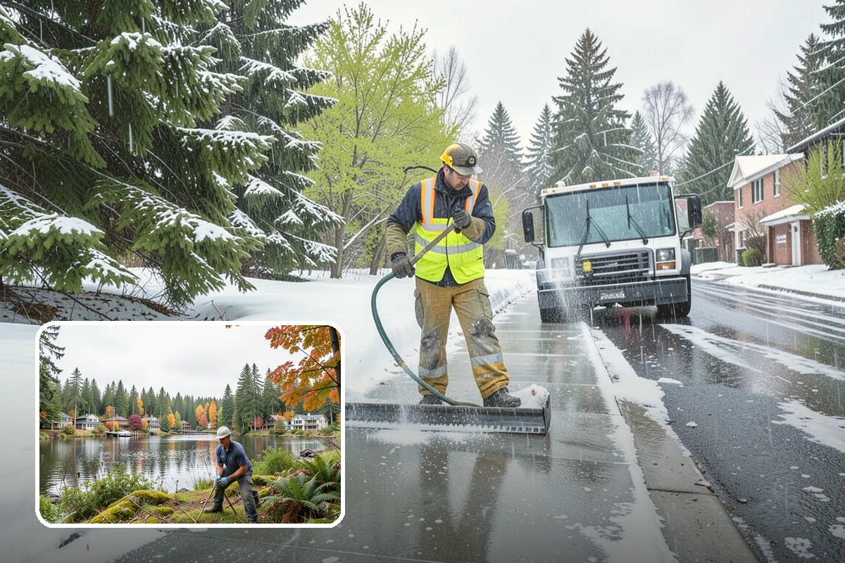 Assisted Living Snow Removal in La Conner, Skagit County, WA - Safe surfaces for residents and staff