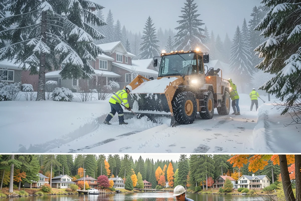 Assisted Living Snow Removal in La Conner, Skagit County, WA - Assisted living coverage is essential throughout winter, especially during snow events from December through February.