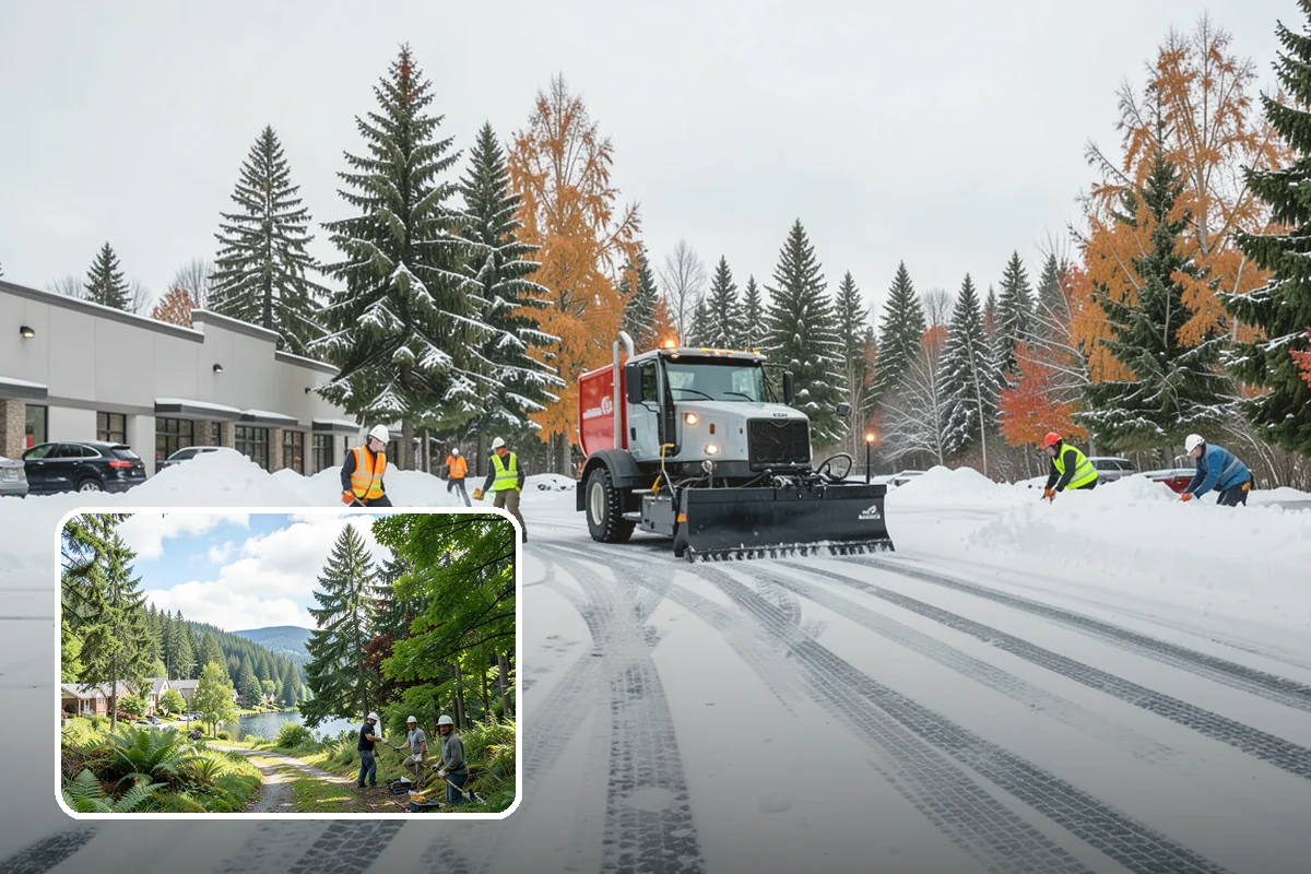 Assisted Living Snow Removal in Lake Forest Park, King County, WA - Safe surfaces for residents and staff