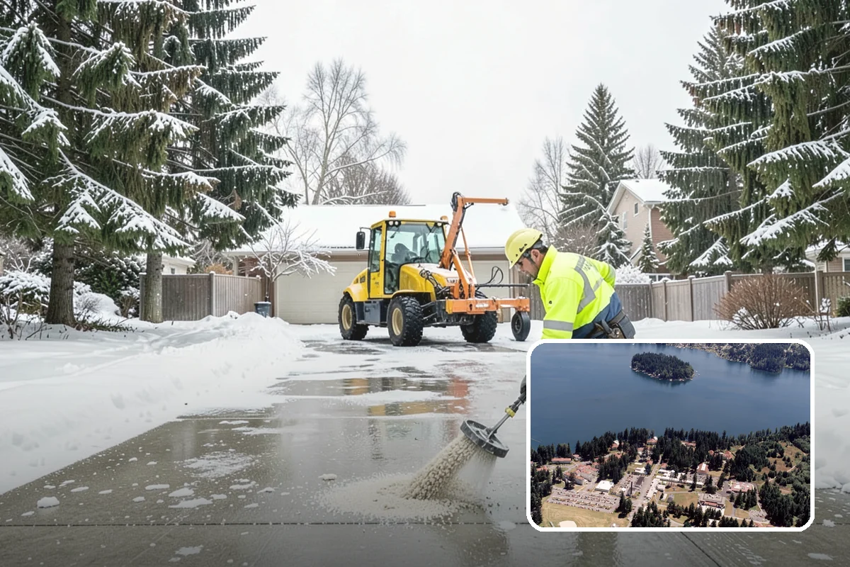 Assisted Living Snow Removal in Lakewood, Pierce County, WA - Safe surfaces for residents and staff