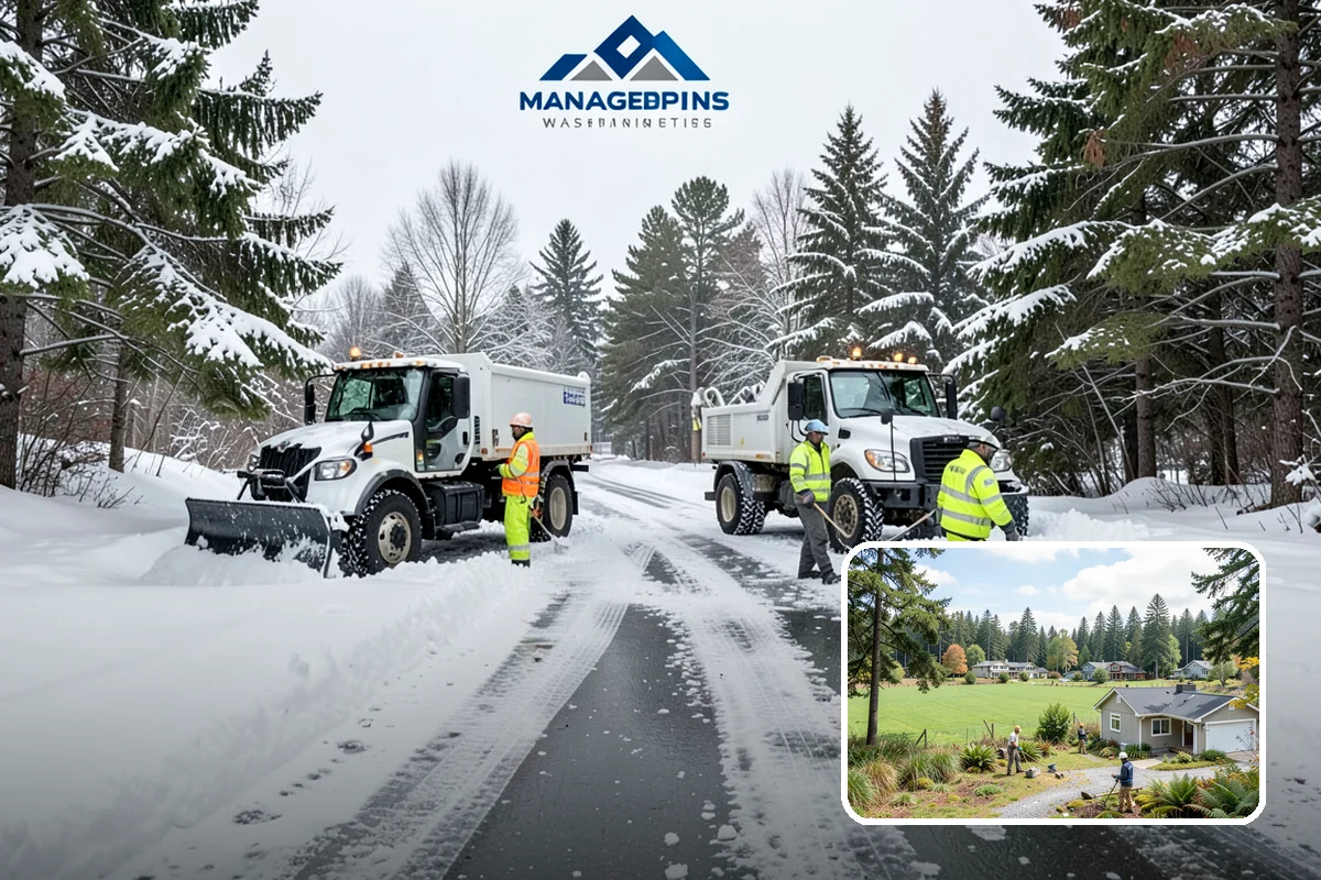Assisted Living Snow Removal in Lyman, Skagit County, WA - Safe surfaces for residents and staff