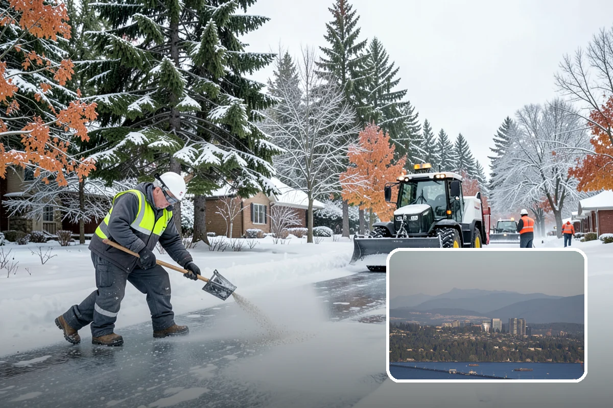 Assisted Living Snow Removal in Medina, King County, WA - Safe surfaces for residents and staff