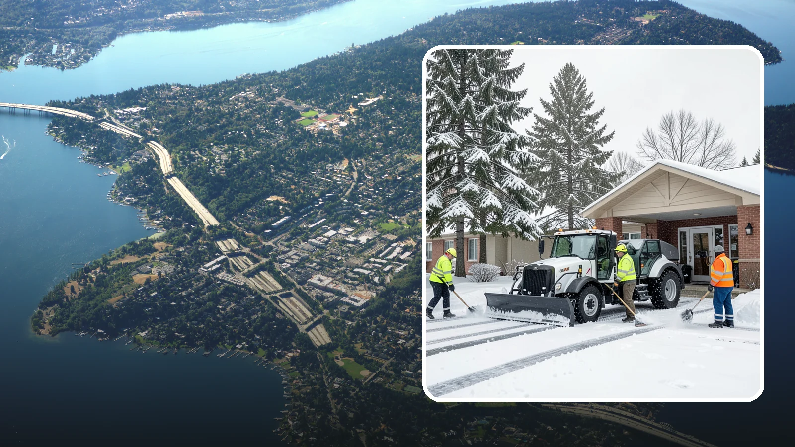 Assisted Living Snow Removal in Mercer Island, King County, WA - We keep assisted living facilities clear so residents, staff, and medical vehicles move safely in any weather.