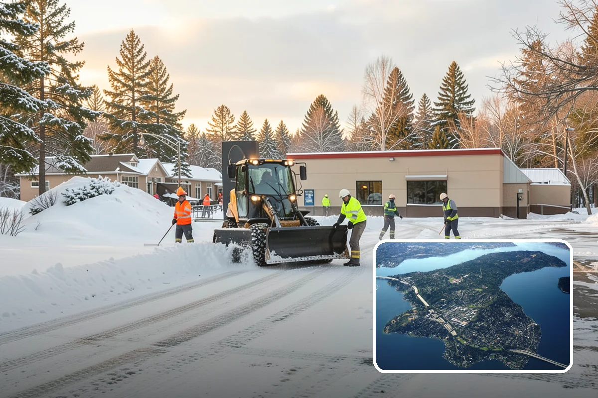 Assisted Living Snow Removal in Mercer Island, King County, WA - Safe surfaces for residents and staff